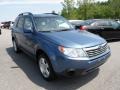 2009 Newport Blue Pearl Subaru Forester 2.5 X Premium  photo #3