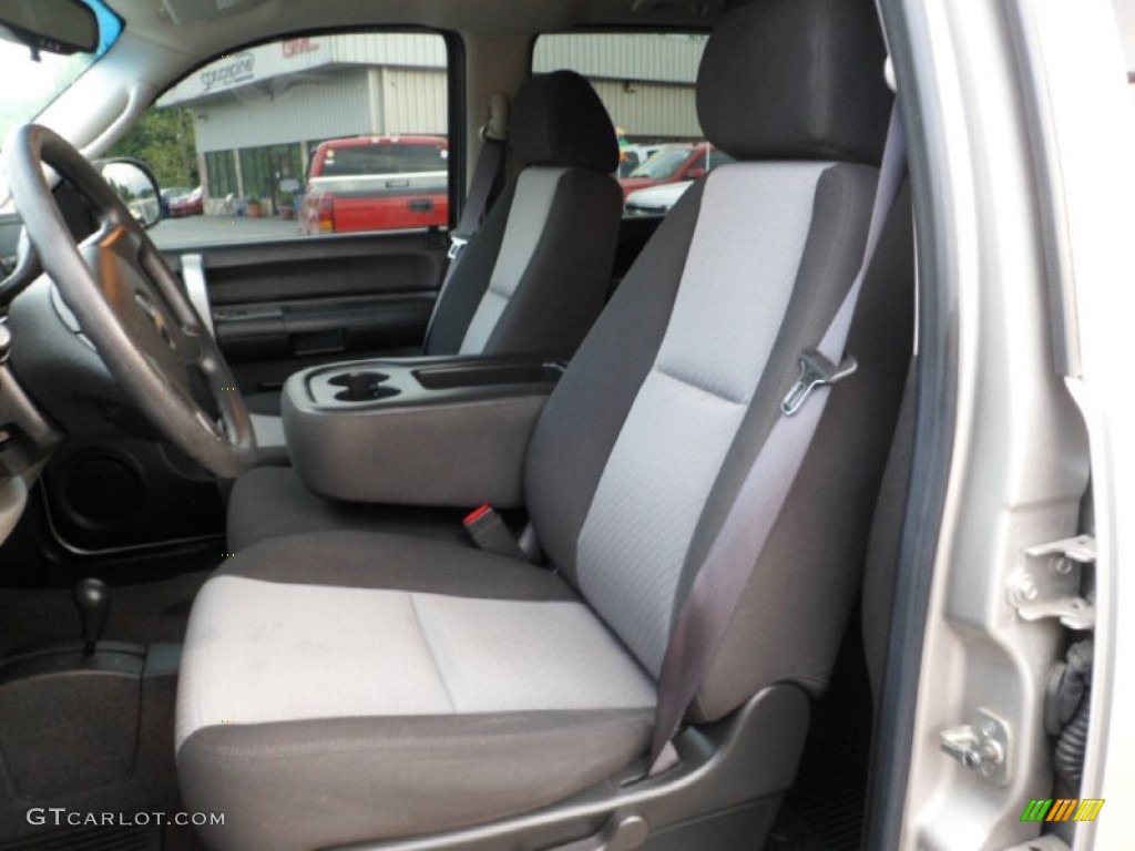 2009 Silverado 1500 LS Crew Cab 4x4 - Silver Birch Metallic / Dark Titanium photo #15