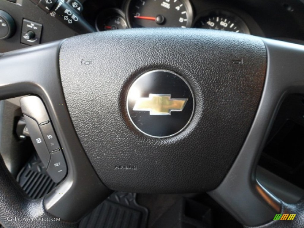 2009 Silverado 1500 LS Crew Cab 4x4 - Silver Birch Metallic / Dark Titanium photo #17