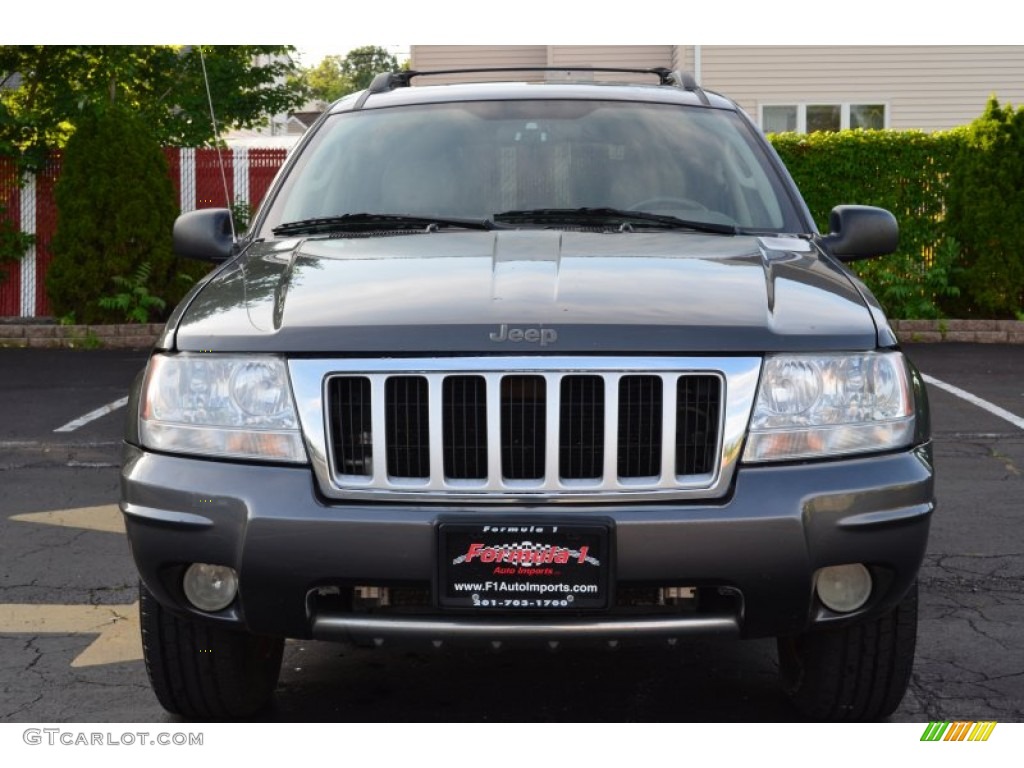 2004 Grand Cherokee Limited 4x4 - Graphite Metallic / Sandstone photo #2