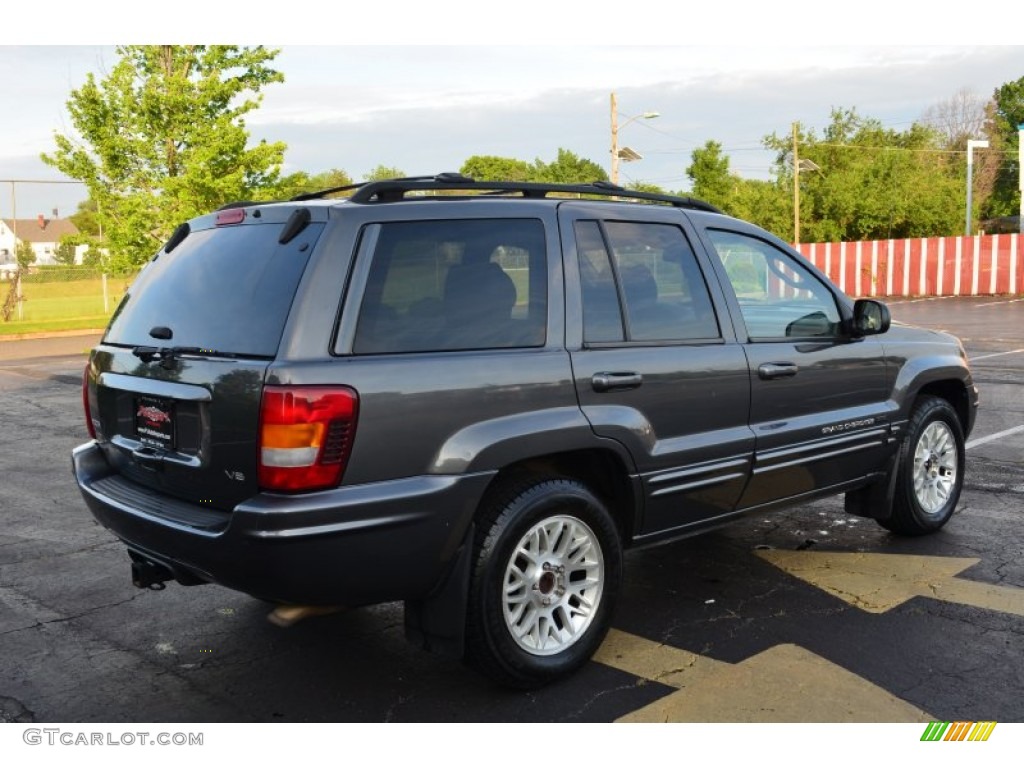 2004 Grand Cherokee Limited 4x4 - Graphite Metallic / Sandstone photo #7