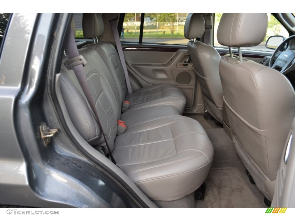 2004 Grand Cherokee Limited 4x4 - Graphite Metallic / Sandstone photo #12