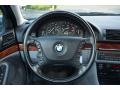 2002 BMW 5 Series Sand Interior Steering Wheel Photo