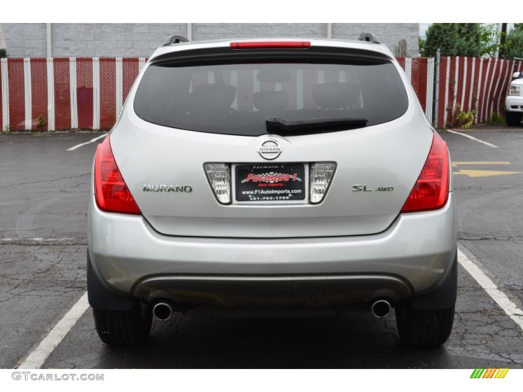 2003 Murano SL AWD - Sheer Silver Metallic / Charcoal photo #5