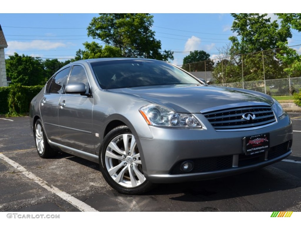 2006 M 45 Sport Sedan - Diamond Graphite Metallic / Bourbon photo #1