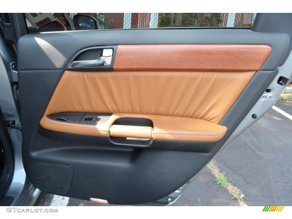 2006 Infiniti M 45 Sport Sedan Bourbon Door Panel Photo #66667490