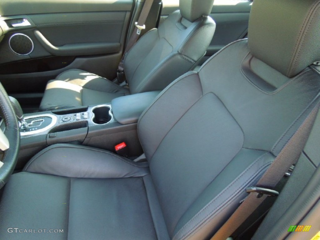 Onyx Interior 2009 Pontiac G8 GT Photo #66667589