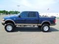 True Blue Metallic 2003 Ford F150 XLT SuperCrew 4x4 Exterior