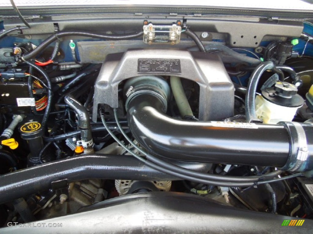 2003 Ford F150 XLT SuperCrew 4x4 5.4 Liter SOHC 16V Triton V8 Engine Photo #66668633