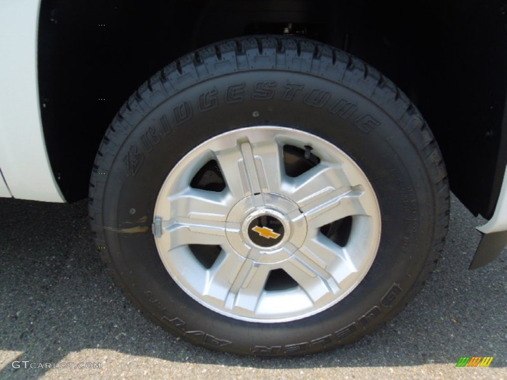 2012 Silverado 1500 LT Crew Cab 4x4 - Summit White / Light Titanium/Dark Titanium photo #22