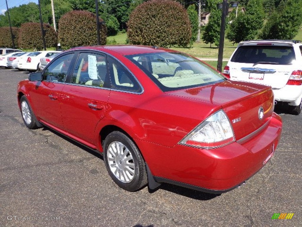 2009 Sable Sedan - Sangria Red Metallic / Medium Light Stone photo #2
