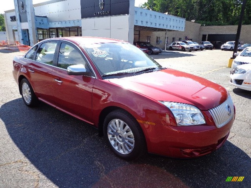 2009 Sable Sedan - Sangria Red Metallic / Medium Light Stone photo #5