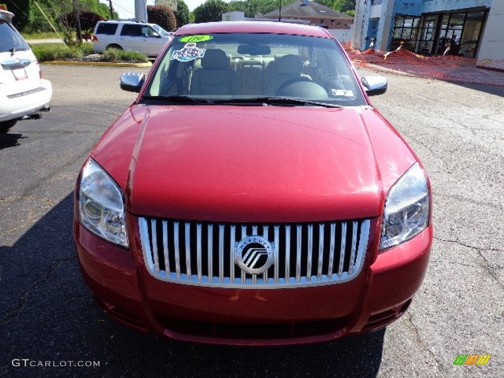 2009 Sable Sedan - Sangria Red Metallic / Medium Light Stone photo #6