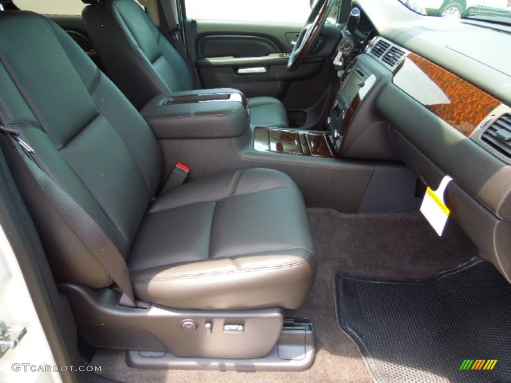 Ebony Interior 2012 GMC Sierra 1500 Denali Crew Cab 4x4 Photo #66669788