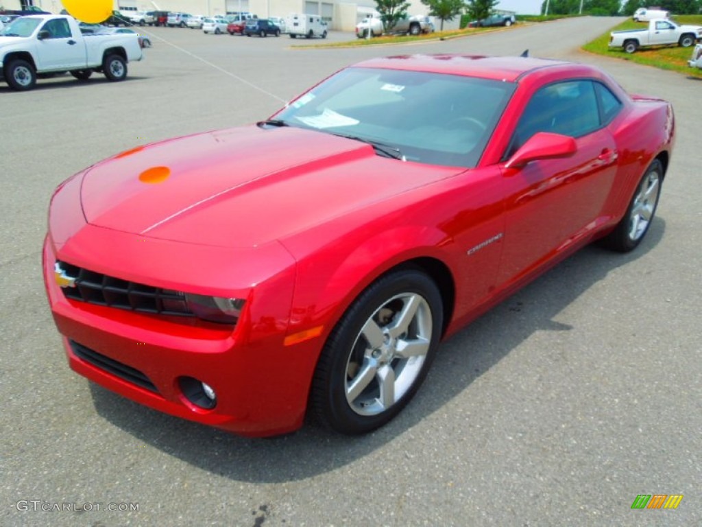 2012 Camaro LT Coupe - Crystal Red Tintcoat / Black photo #1