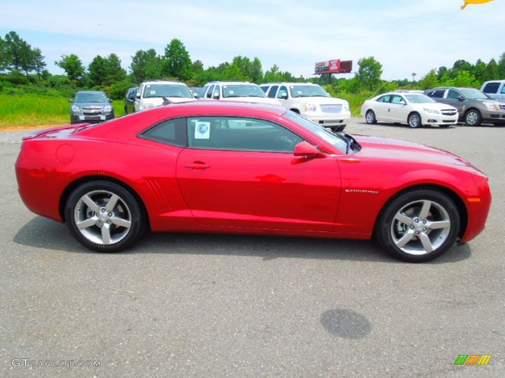 Crystal Red Tintcoat 2012 Chevrolet Camaro LT Coupe Exterior Photo #66669842