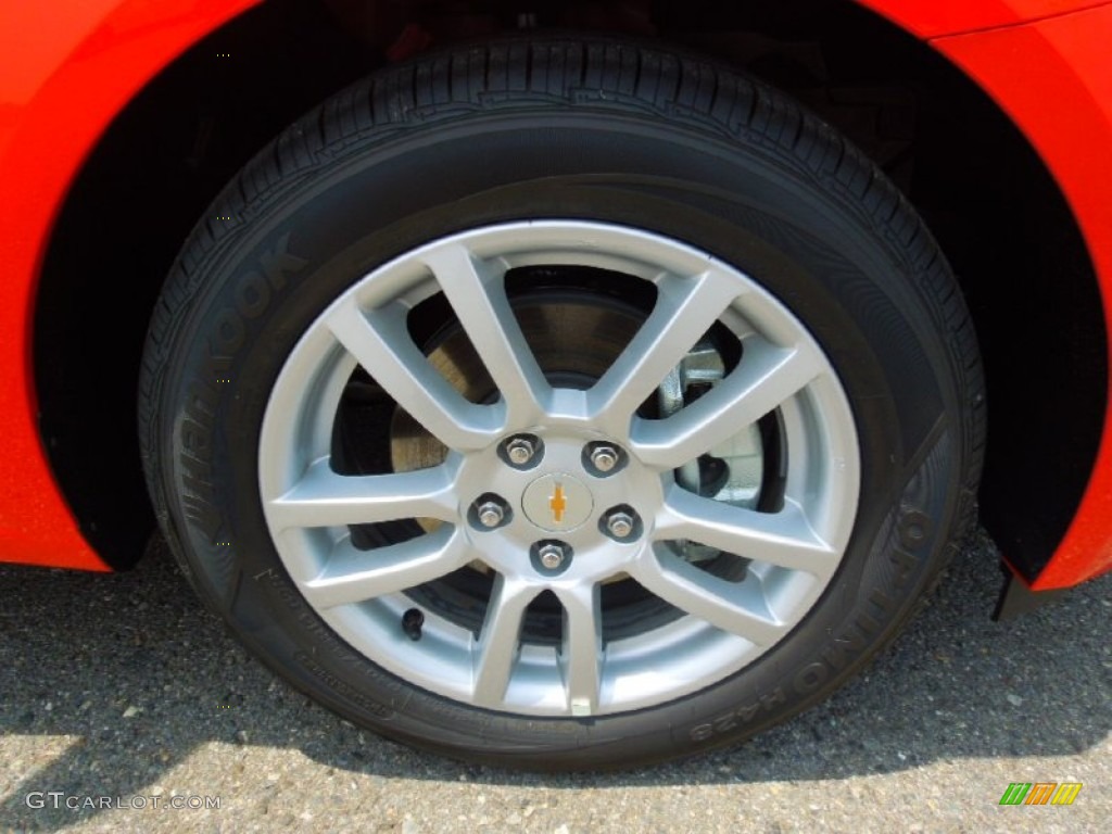 2012 Chevrolet Sonic LT Hatch Wheel Photo #66670088