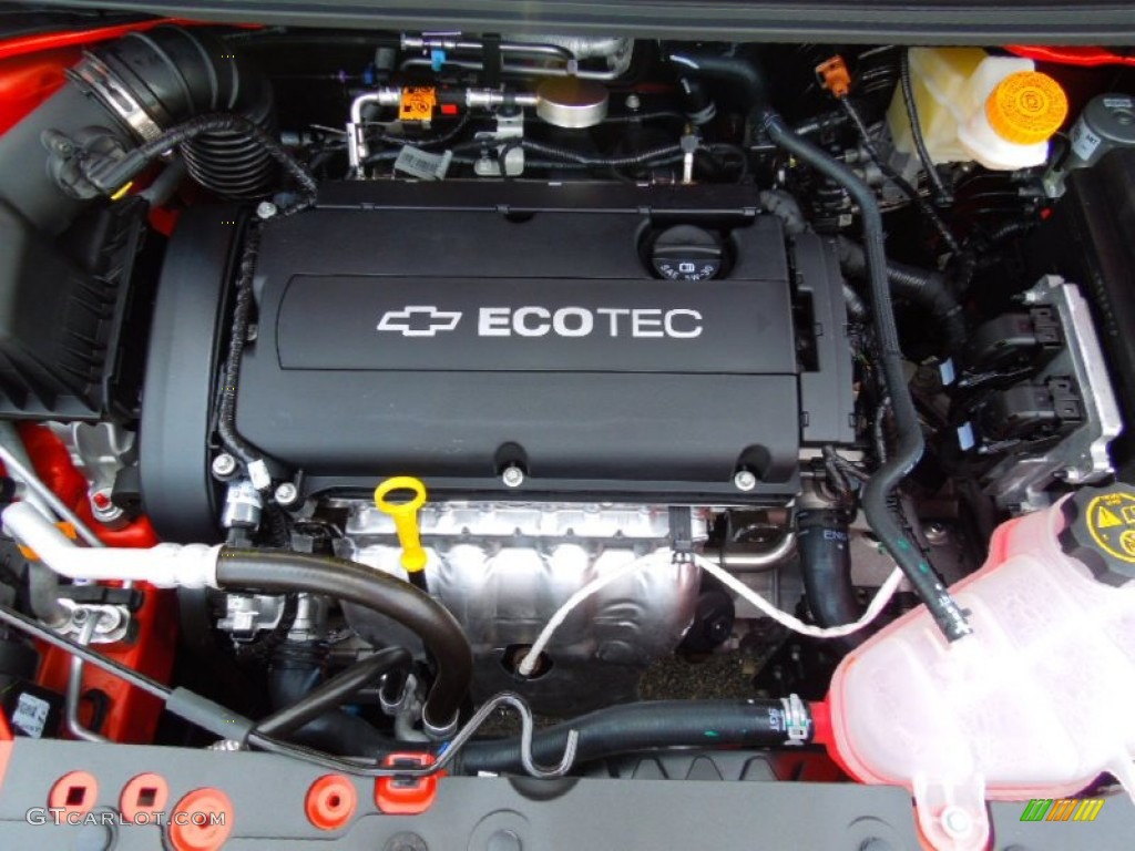 2012 Chevrolet Sonic LT Hatch 1.8 Liter DOHC 16-Valve VVT 4 Cylinder Engine Photo #66670094