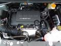 1.4 Liter DI Turbocharged DOHC 16-Valve VVT 4 Cylinder 2012 Chevrolet Sonic LT Sedan Engine