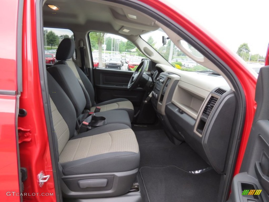 2011 Ram 1500 ST Quad Cab - Flame Red / Dark Slate Gray/Medium Graystone photo #20