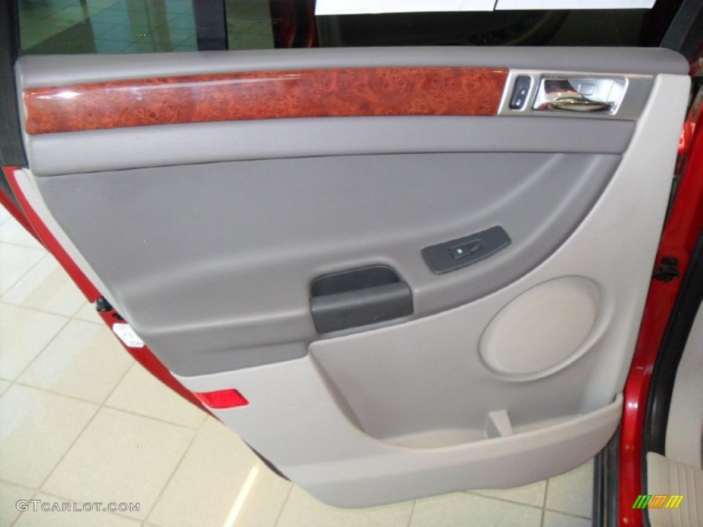2004 Pacifica Touring - Deep Molten Red Pearl / Light Taupe photo #25