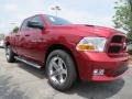 2012 Deep Cherry Red Crystal Pearl Dodge Ram 1500 Express Quad Cab  photo #4