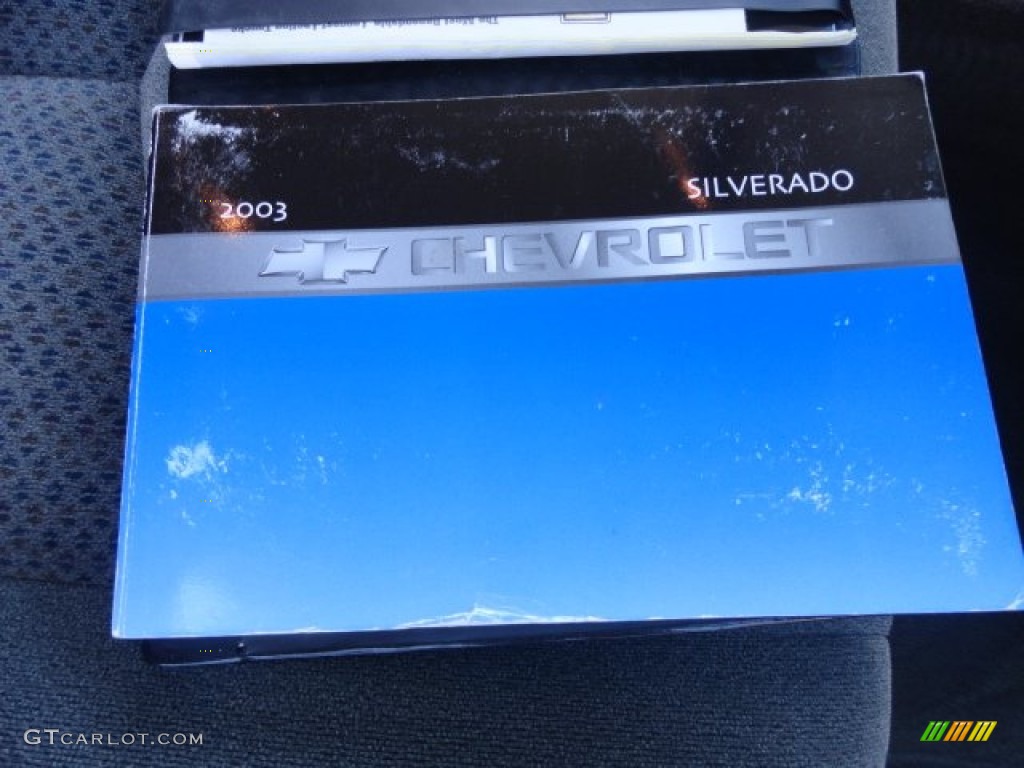 2003 Silverado 1500 LS Extended Cab 4x4 - Black / Dark Charcoal photo #14