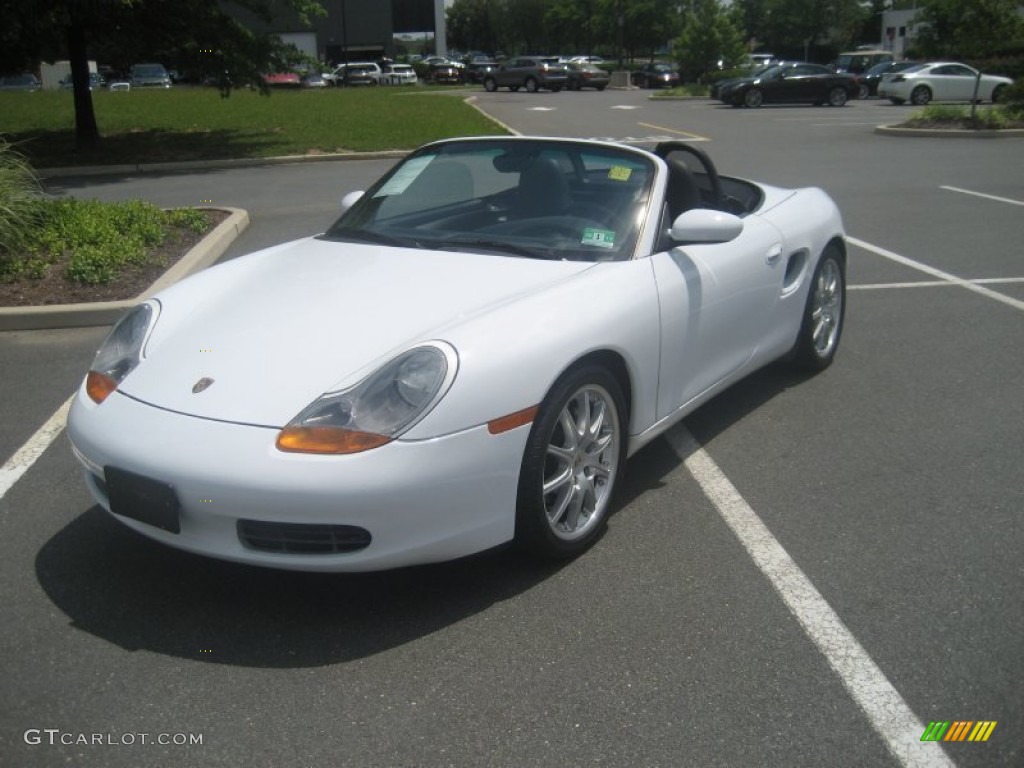 1999 Boxster  - Glacier White / Black photo #1