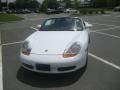 1999 Glacier White Porsche Boxster   photo #2