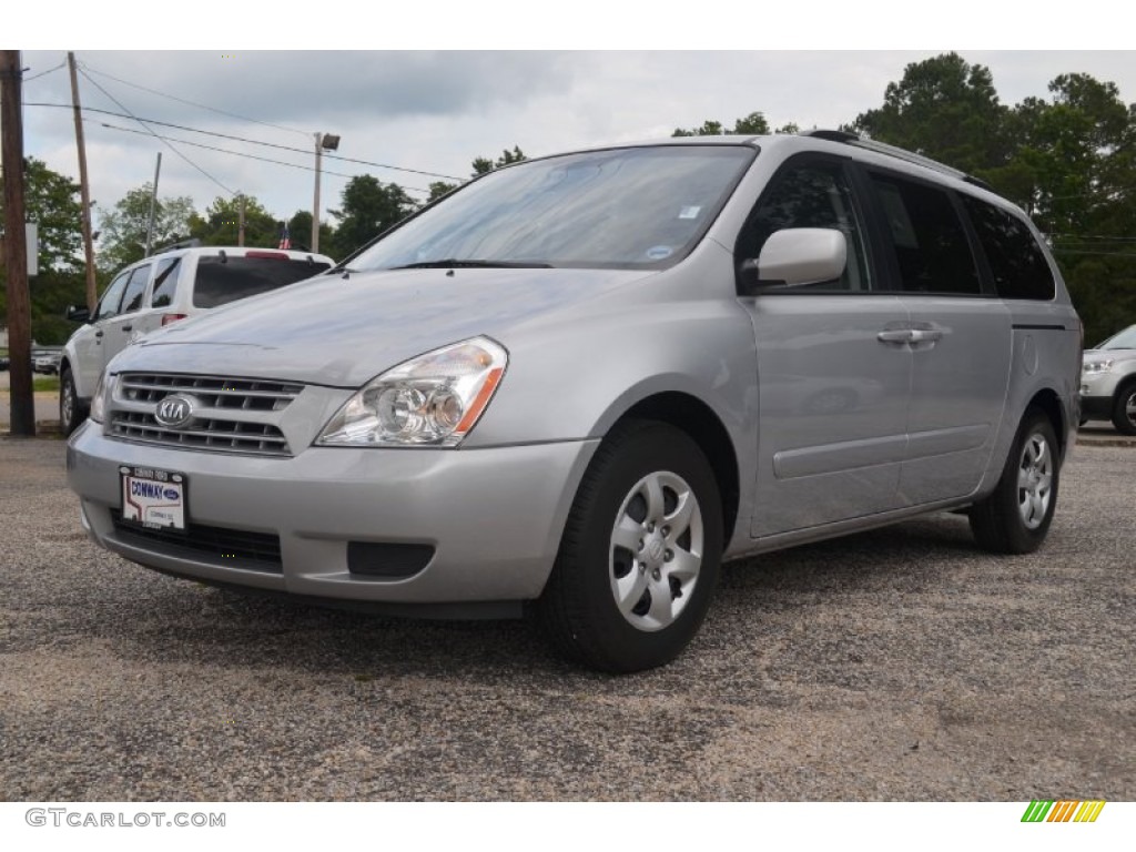 2010 Sedona LX - Clear Silver / Gray photo #1