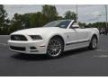 2013 Performance White Ford Mustang V6 Premium Convertible  photo #1