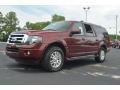2012 Autumn Red Metallic Ford Expedition EL Limited  photo #1