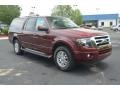 2012 Autumn Red Metallic Ford Expedition EL Limited  photo #3