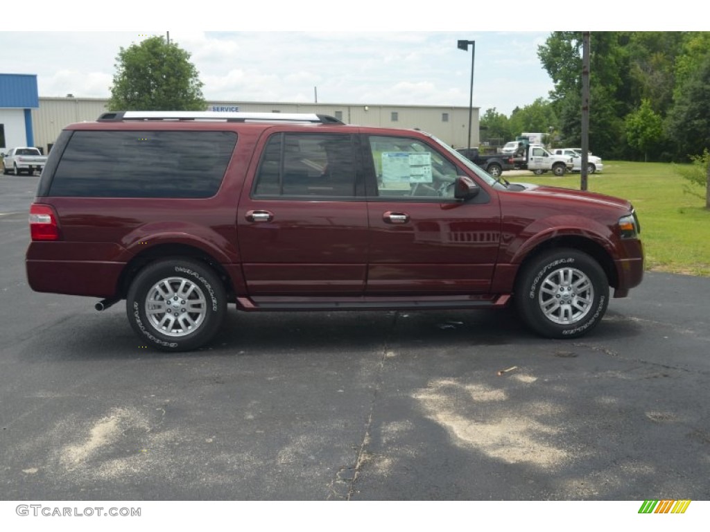 Autumn Red Metallic 2012 Ford Expedition EL Limited Exterior Photo #66673625