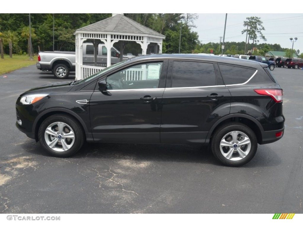 2013 Escape SE 1.6L EcoBoost - Tuxedo Black Metallic / Charcoal Black photo #8