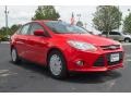 2012 Race Red Ford Focus SE SFE Sedan  photo #3