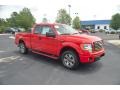 2012 Race Red Ford F150 STX SuperCab  photo #3