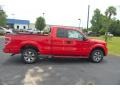 2012 Race Red Ford F150 STX SuperCab  photo #4