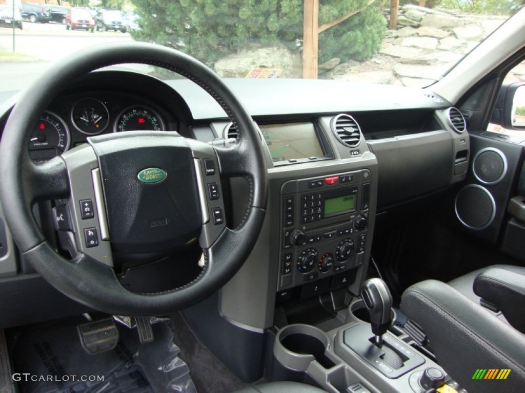 2005 Land Rover LR3 V8 HSE Ebony Black Dashboard Photo #66674564