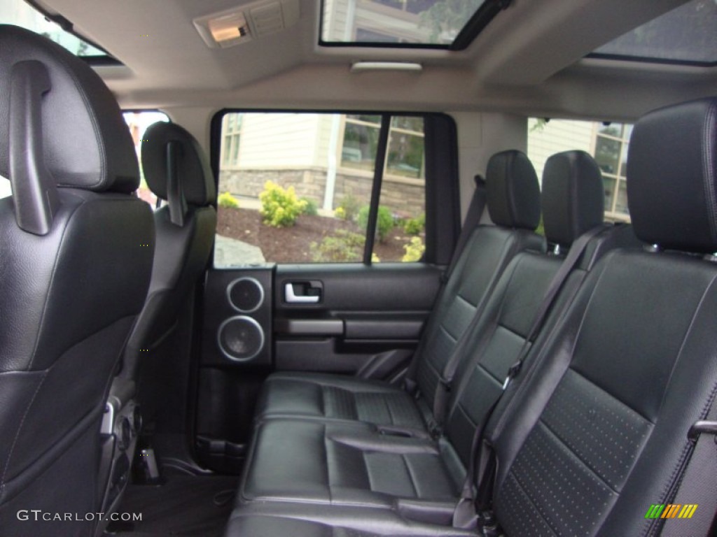 Ebony Black Interior 2005 Land Rover LR3 V8 HSE Photo #66674579