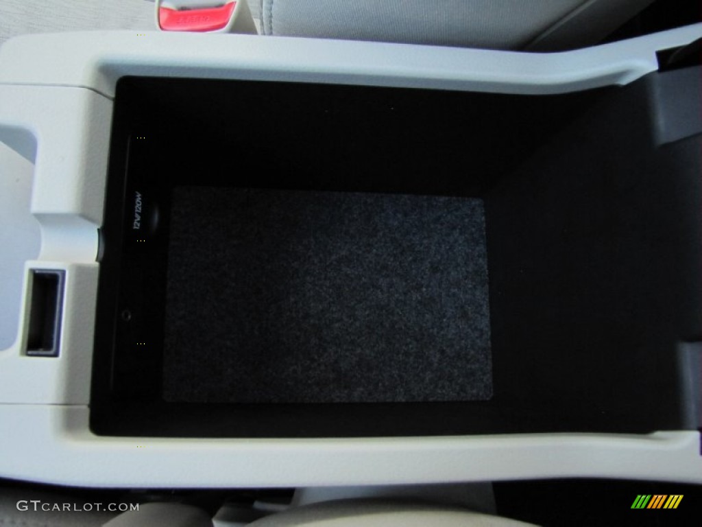 2010 Outback 2.5i Premium Wagon - Crystal Black Silica / Warm Ivory photo #26