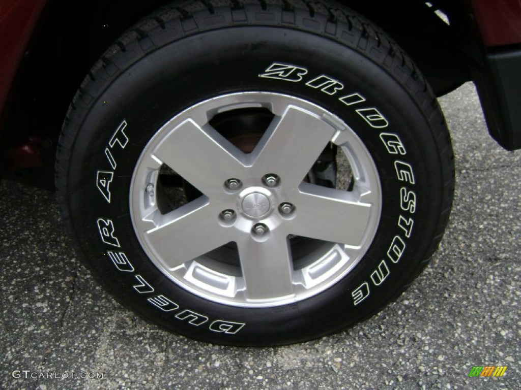 2010 Jeep Wrangler Unlimited Sahara 4x4 Wheel Photo #66677090