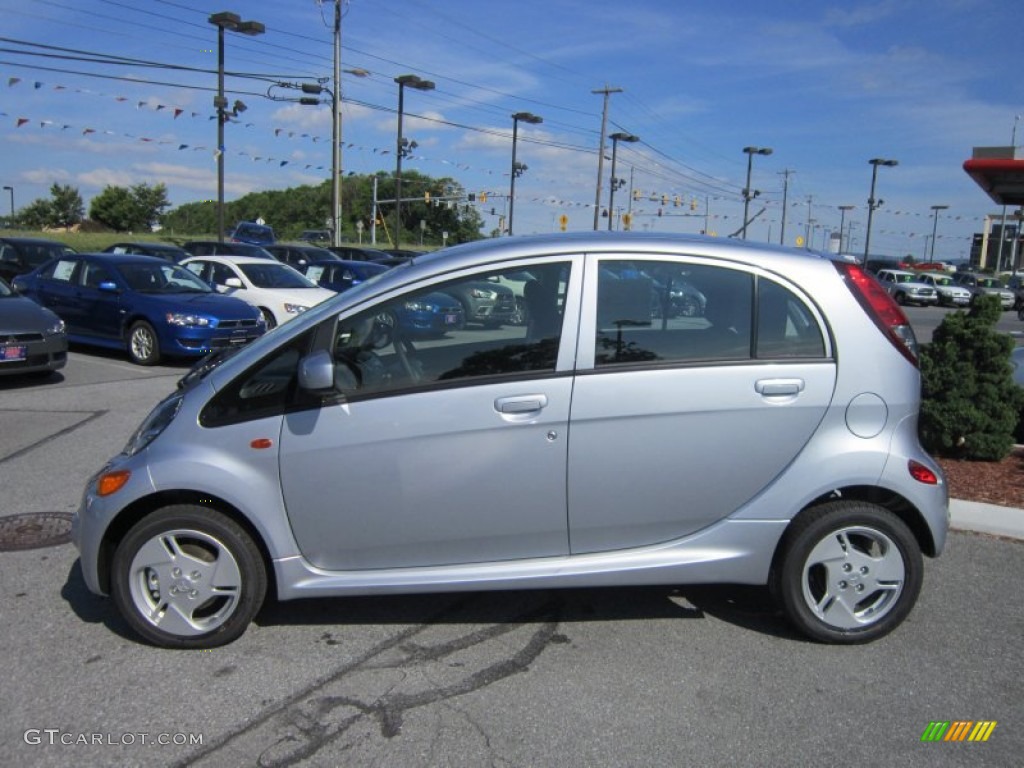 Cool Silver 2012 Mitsubishi i-MiEV SE Exterior Photo #66678392