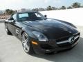 2012 Obsidian Black Metallic Mercedes-Benz SLS AMG Roadster  photo #1