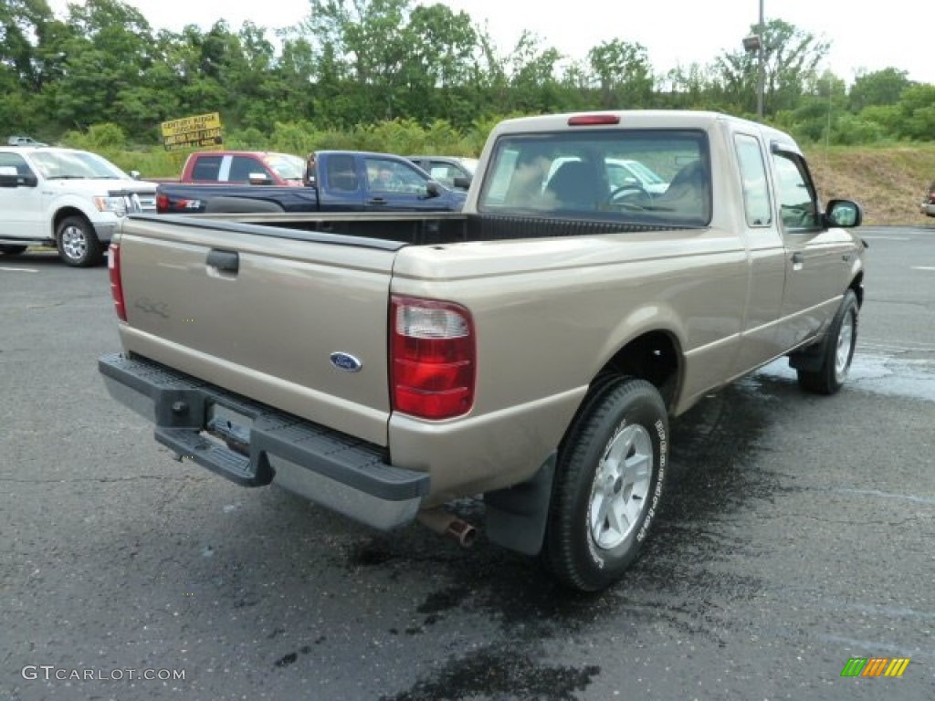 Arizona Beige Metallic 2003 Ford Ranger XLT SuperCab 4x4 Exterior Photo #66682919