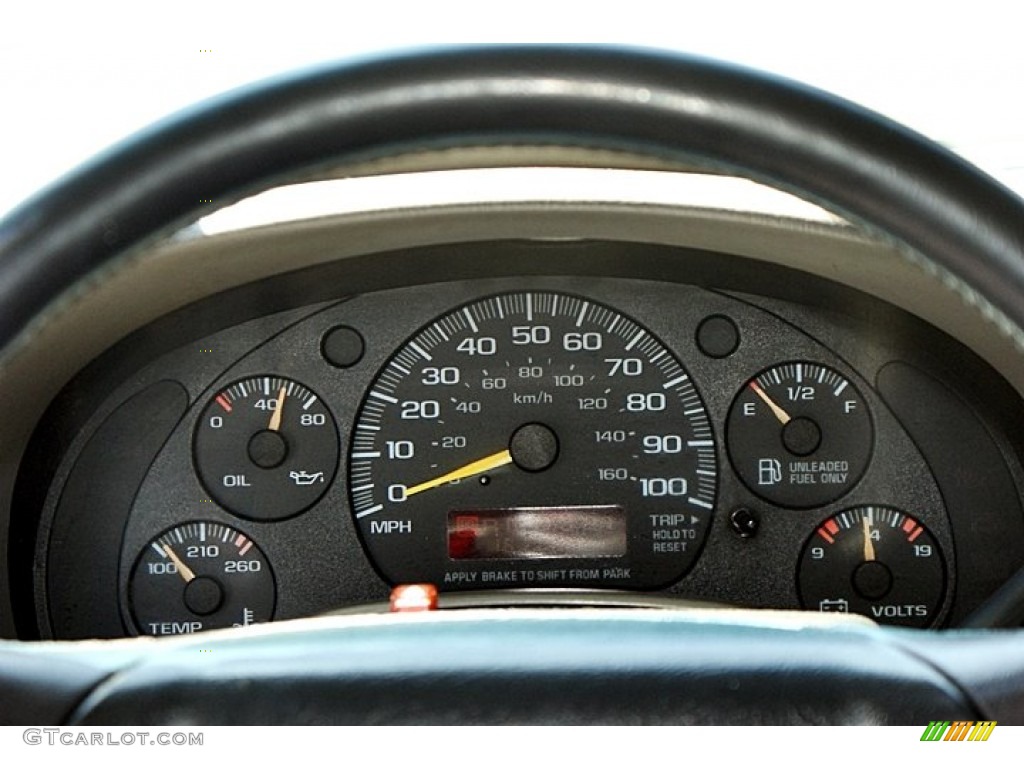 1996 GMC Safari Conversion Van Gauges Photo #66683048