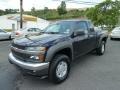 2007 Imperial Blue Metallic Chevrolet Colorado LT Z71 Extended Cab 4x4  photo #5