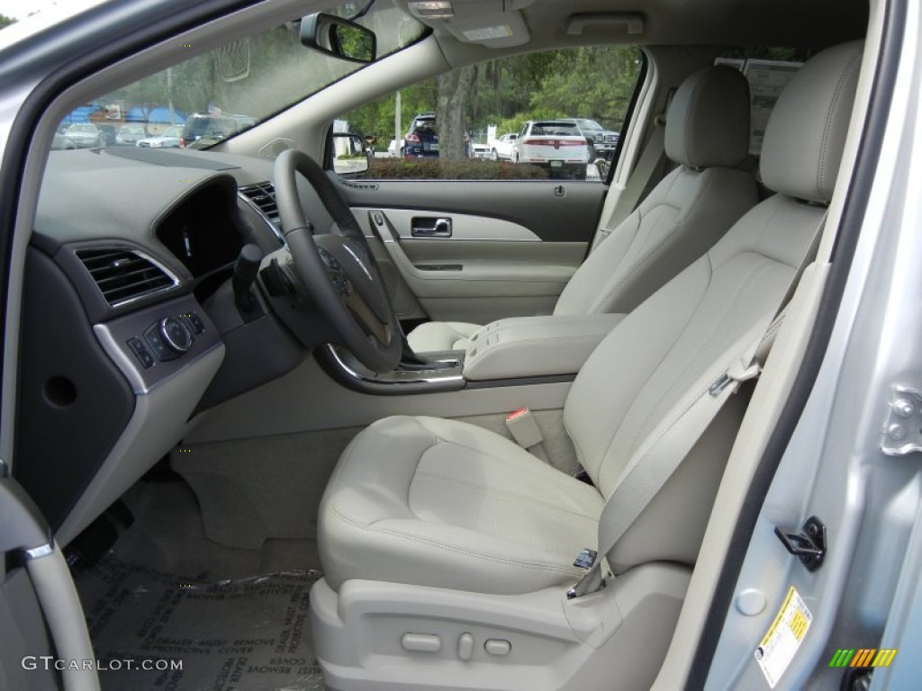 Medium Light Stone Interior 2013 Lincoln MKX FWD Photo #66684023