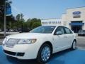 White Platinum Metallic Tri-Coat - MKZ Hybrid Photo No. 1