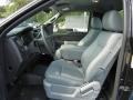 Steel Gray Front Seat Photo for 2012 Ford F150 #66684545